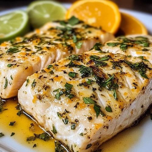 🐟 Lime and Herb Orange Roughy
