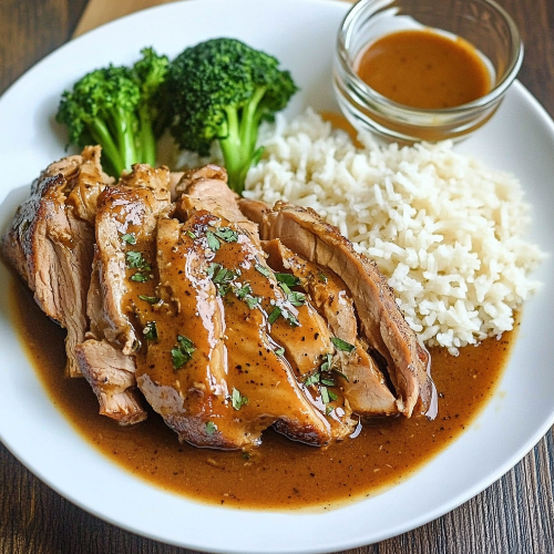 🐖 Trisha Yearwood’s Crockpot Pork Tenderloin (Copycat Recipe)