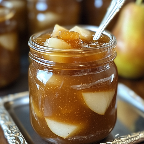 🍐 Old-Fashioned Pear Preserves
