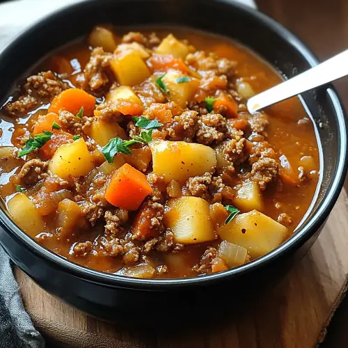 Slow Cooker Poor Man’s Stew