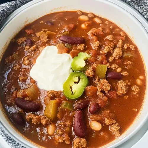 WENDY’S CHILI COPYCAT IN THE SLOW COOKER