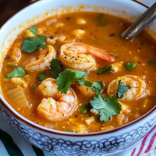 CAJUN SHRIMP SOUP RECIPE