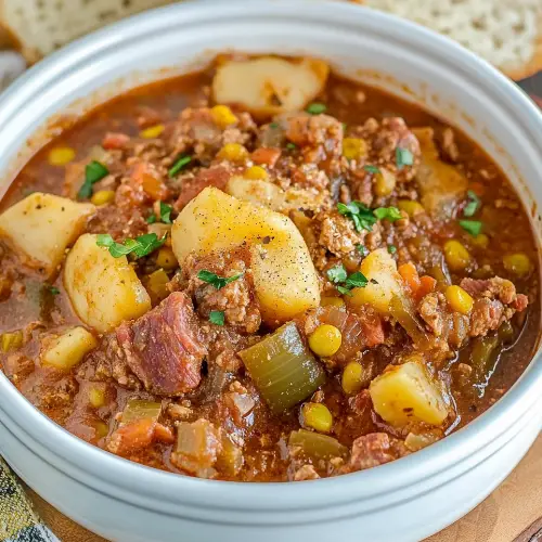 Canned Corned Beef Stew
