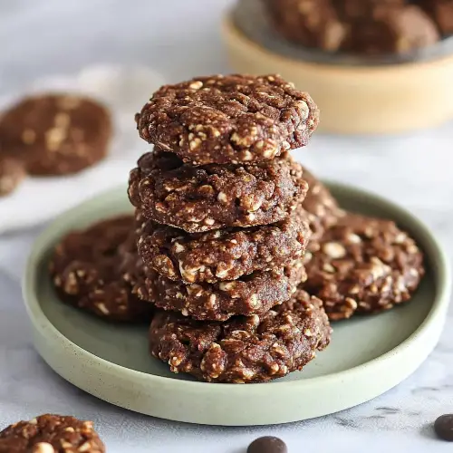 🍪 No Bake Preacher Cookies (Healthy!)