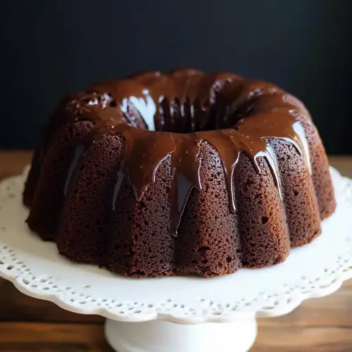 🍫 Death by Chocolate Bundt Cake