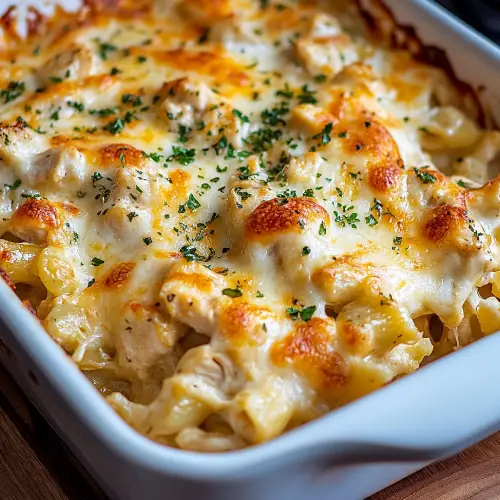 🧀 Cheesy Chicken Casserole